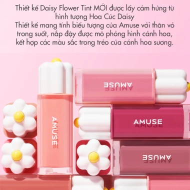 Săn Sale Son Nước Bóng Thuần Chay Amuse Dew Tint 4g - 329k, màu lì lâu trôi