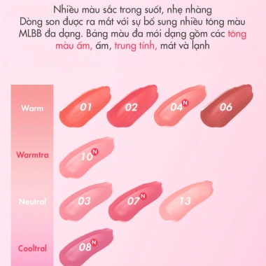 Săn Sale Son Nước Bóng Thuần Chay Amuse Dew Tint 4g - 329k, màu lì lâu trôi
