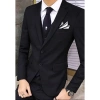 Sẵn sàng Bigsize: Set áo vest nam đen và quần form chú rể cao cấp, đi tiệc, giảm giá 590k 2