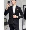 Sẵn sàng Bigsize: Set áo vest nam đen và quần form chú rể cao cấp, đi tiệc, giảm giá 590k 6