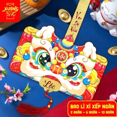 Sàn trợ giá Lì xì 2-6-10 ngăn 2.026 - Bộ gieo quẻ, bao lì xì cưới, tân gia, sinh nhật, chỉ 8.575₫