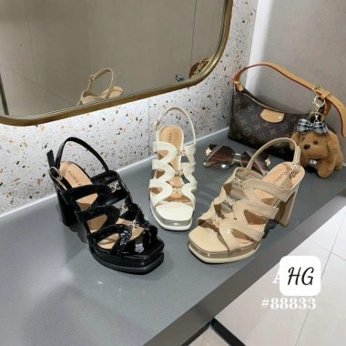 Sandal Cao Gót 12cm Da Bóng Đúp Trước 2cm - Giày Dự Tiệc Đi Áo Dài Tết Giá 699k 5
