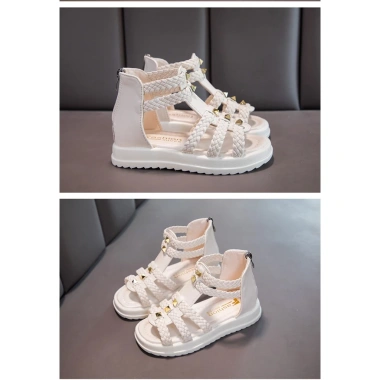 Sandal Chiến Binh Bé Gái Cổ Cao Đính Đá - Đế Mềm Chống Trơn Trượt, Giá 209.300₫ 8 Sandal Chiến Binh Bé Gái Cổ Cao Đính Đá - Đế Mềm Chống Trơn Trượt, Giá 209.300₫ 8