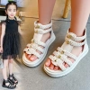 Sandal Chiến Binh Bé Gái Cổ Cao Đính Đá - Đế Mềm Chống Trơn Trượt, Giá 209.300₫ 9