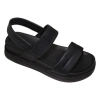 Sandal đế bằng nữ Bita's SHANAH.07 Đen Kem Nâu giảm còn 265k, thoải mái thời trang