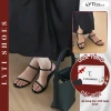 Sandal đế bệt quai mảnh basic Lytishoes G211 - Giá 250k, thoải mái đi học đi làm