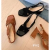 Sandal đế đôi gót cao 7p tôn – Hoả tốc, hàng có sẵn, phù hợp váy công sở, giảm còn 380k 6