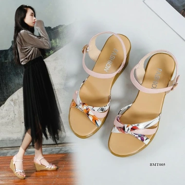 Sandal đế xuồng cao gót Hàn Quốc 6.5cm - Dép công sở nữ, giá ưu đãi 239k 9