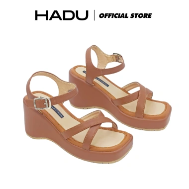 Sandal Đế Xuồng Quai Chéo 7P Xiara Hadu MMX14 Da PU Cao Cấp, Đế Cao Su Chống Trượt, BH 12 Tháng - 346k Sandal Đế Xuồng Quai Chéo 7P Xiara Hadu MMX14 Da PU Cao Cấp, Đế Cao Su Chống Trượt, BH 12 Tháng - 346k