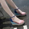Sandal Đế Xuồng Quai Tết Sẵn Size 34-39 Cao 9cm Giá Giảm Chỉ 380k 2