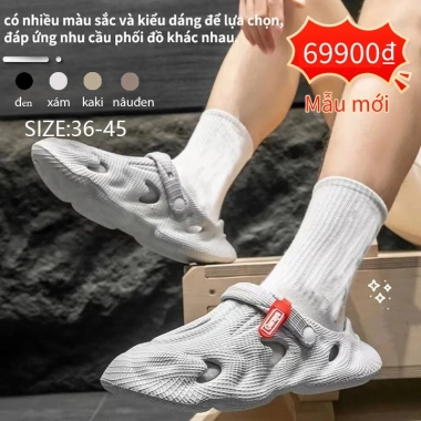 Sandal Đi Biển Nam Nữ EVA Siêu Nhẹ Thoáng, Co Giãn Cao Cấp - Giá Ưu Đãi 67.620₫