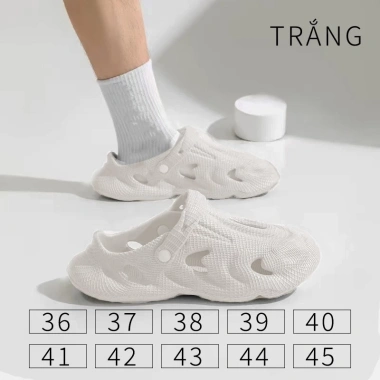 Sandal Đi Biển Nam Nữ EVA Siêu Nhẹ Thoáng, Co Giãn Cao Cấp - Giá Ưu Đãi 67.620₫