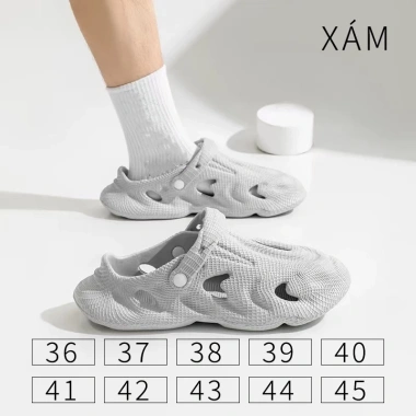 Sandal Đi Biển Nam Nữ EVA Siêu Nhẹ Thoáng, Co Giãn Cao Cấp - Giá Ưu Đãi 67.620₫