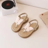 Sandal Kẹp Ngón Chân Công Chúa Bé Gái - Đế Phẳng Ren Bướm Đi Biển Giá Ưu Đãi 237k 6