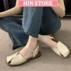 Sandal nữ bít mũi đế bệt quai hậu Hàn Quốc MS03 - Đi học, đi biển sang chảnh, giá 155,898₫ 9