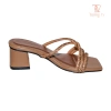 Sandal nữ cao gót quai đá lấp lánh mũi vuông, gót vuông, Dép sục tiệc công sở - Giá chỉ 180.000₫ 5
