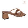 Sandal nữ cao gót quai đá lấp lánh mũi vuông, gót vuông, Dép sục tiệc công sở - Giá chỉ 180.000₫ 6