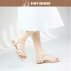 Sandal Nữ HMT Shoes Quai Mảnh Đế Bệt Phối Chun - Nhẹ, Thoáng Khí, Giá 78.000đ