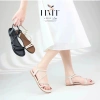 Sandal Nữ HMT Shoes Quai Mảnh Đế Bệt Phối Chun - Nhẹ, Thoáng Khí, Giá 78.000đ 5