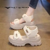 Sandal nữ Minmin đế cao 7cm trần chỉ, quai dán siêu xinh mẫu mới mã 002 chỉ 155k 4