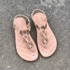 Sandal nữ xỏ ngón thổ cẩm MAILIAA KOO - Quai kẹp, đế mềm, chỉ 156.400₫, đi biển 4