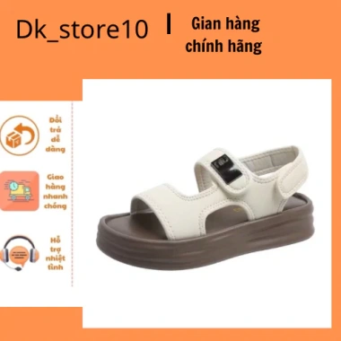 Sandal Quai Hậu Miu Miu Đế Bánh Mỳ 2 Quai Da Mềm Êm Cao 4p - Giá chỉ 170.500đ