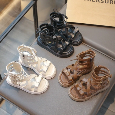Sandal Xăng Đan Nữ Đấu Sĩ 2.025 Mùa Hè - Giày Đa Năng Thời Trang Công Chúa Trẻ Em