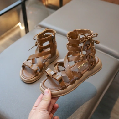 Sandal Xăng Đan Nữ Đấu Sĩ 2.025 Mùa Hè - Giày Đa Năng Thời Trang Công Chúa Trẻ Em 9 Sandal Xăng Đan Nữ Đấu Sĩ 2.025 Mùa Hè - Giày Đa Năng Thời Trang Công Chúa Trẻ Em 9