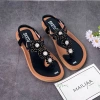 Sandal xỏ ngón nữ thổ cẩm MAILIAA – Quai đính đá, đế mềm, phù hợp đi biển, giá ưu đãi 180.000 VND