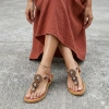 Sandal xỏ ngón nữ thổ cẩm MAILIAA – Quai đính đá, đế mềm, phù hợp đi biển, giá ưu đãi 180.000 VND 8