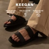 Sandals Da Bò Unisex 2 Quai Chéo Cách Hàn Quốc – Thoải Mái Đi Học Đi Làm Giá 440.550₫ 4