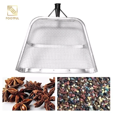 Sàng sân vườn đa năng lọc hạt óc chó, chà là, cát, hạt dẻ - Giá ưu đãi 165.000 VND 8 Sàng sân vườn đa năng lọc hạt óc chó, chà là, cát, hạt dẻ - Giá ưu đãi 165.000 VND 8