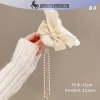 Sang Trọng Kẹp Tóc Móng Vuốt Nơ - Phụ Kiện Nữ Tóc Dày Mùa Đông Giá 38.731 VND 7