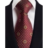 Sang Trọng Nam Cà Vạt Cổ 8CM Jacquard Dệt Kẻ Sọc Paisley Chấm Bi - Phong Cách Tiệc Cưới và Kinh Doanh - Giá 115.560 VND 9