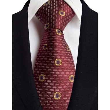 Sang Trọng Nam Cà Vạt Cổ 8CM Jacquard Dệt Kẻ Sọc Paisley Chấm Bi - Phong Cách Tiệc Cưới và Kinh Doanh - Giá 115.560 VND 9