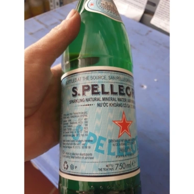 Sanpellegrino 1 thùng 12 chai 750ml nước khoáng có ga nhập khẩu Italia 820.000₫
