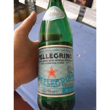 Sanpellegrino 1 thùng 12 chai 750ml nước khoáng có ga nhập khẩu Italia 820.000₫