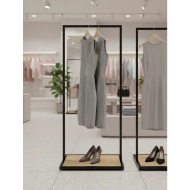 Sào Giá Kệ Treo Quần Áo Sắt Hộp Chắc Chắn - Phun Sơn Tĩnh Điện Bền Đẹp, Gỗ MDF Chống ẩm Cao Cấp 320k
