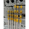 Sào Inox Đầu Vàng 3-7m - Treo lồng chim, cây cảnh, quần áo, bẫy chim tiện lợi, kèm móc sào, chỉ 72.000đ