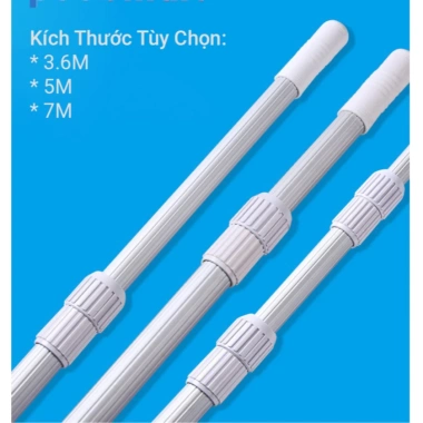 Sào nhôm 3,6m vệ sinh hồ bơi - Bàn hút đáy mạnh, giá ưu đãi 325.000₫ 5 Sào nhôm 3,6m vệ sinh hồ bơi - Bàn hút đáy mạnh, giá ưu đãi 325.000₫ 5