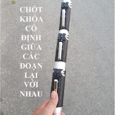 Sào nhôm rút 7m dày chịu lực lớn, cắt tỉa cây, dọn hồ bơi, giá 600.000₫ 3