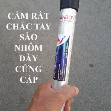 Sào nhôm rút 7m dày chịu lực lớn, cắt tỉa cây, dọn hồ bơi, giá 600.000₫ 4