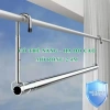 Sào phơi quần áo MEIT thép không gỉ không cần khoan, điều chỉnh chiều cao, chiều dài - 95.929₫
