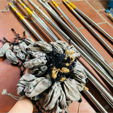 Sào rút gọn inox đa năng - treo lồng chim, quần áo, phơi, bứt hoa quả, tặng móc & túi bổi, 55k 2 Sào rút gọn inox đa năng - treo lồng chim, quần áo, phơi, bứt hoa quả, tặng móc & túi bổi, 55k 2