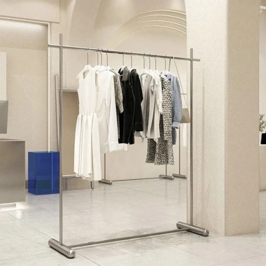Sào Treo Quần Áo INOX 1m6 Siêu Chắc Chắn Dành cho Shop Thời Trang, Treo Váy Dài và Áo Dài, Giá Ưu Đãi 580,000₫