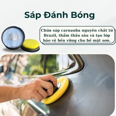 Sáp đánh bóng LEO WAX ô tô, xe máy - Sáng bóng tức thì, chống bám nước, 399.000₫