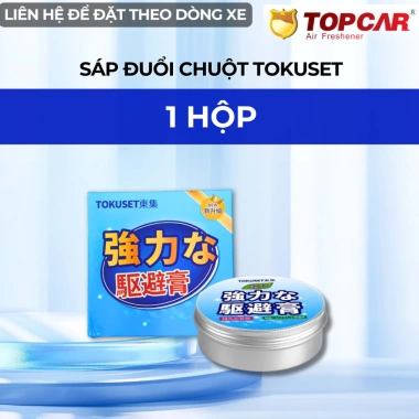 Sáp Đuổi Chuột Ô Tô TOKUSET - Chống Cắn Dây, Mùi Thiên Nhiên, An Toàn, Giá 110.400 VNĐ