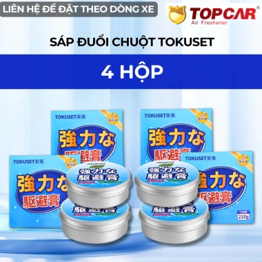 Sáp Đuổi Chuột Ô Tô TOKUSET - Chống Cắn Dây, Mùi Thiên Nhiên, An Toàn, Giá 110.400 VNĐ
