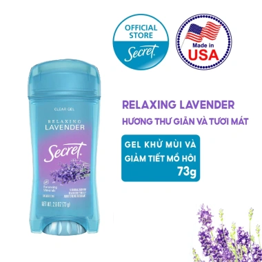 Sáp Gel Khử mùi Secret 73g Ngăn tiết mồ hôi - Chính hãng, Giá ưu đãi 165.000đ 9