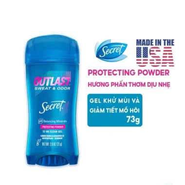 Sáp Gel Khử mùi Secret 73g Ngăn tiết mồ hôi - Chính hãng, Giá ưu đãi 165.000đ 10